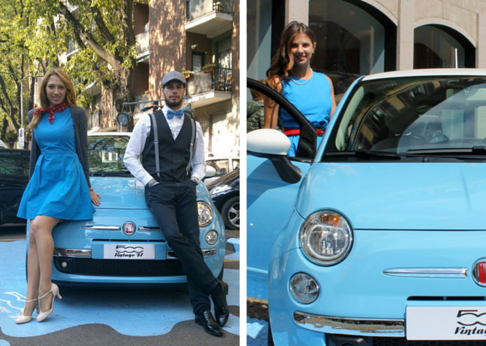 Fiat 500 event milan